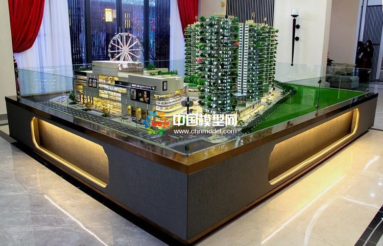 高檔樓盤模型底座，售樓部沙盤展臺(tái)（收藏）