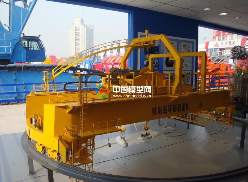 核電站環(huán)形起重機(jī)模型