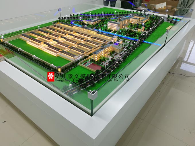 公安局拘留所沙盤模型，看守所沙盤模型