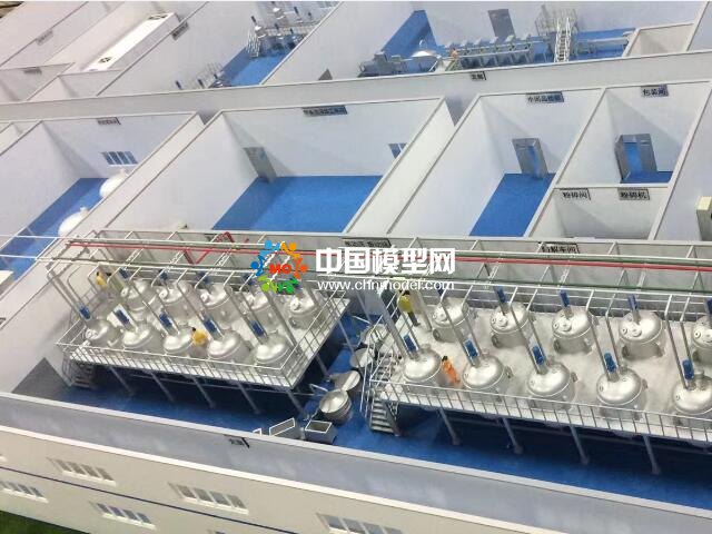 水產(chǎn)品深加工生產(chǎn)線(xiàn)沙盤(pán)模型