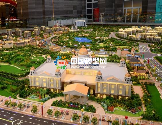 別墅沙盤模型配景的方式方法絕對很細(xì)膩