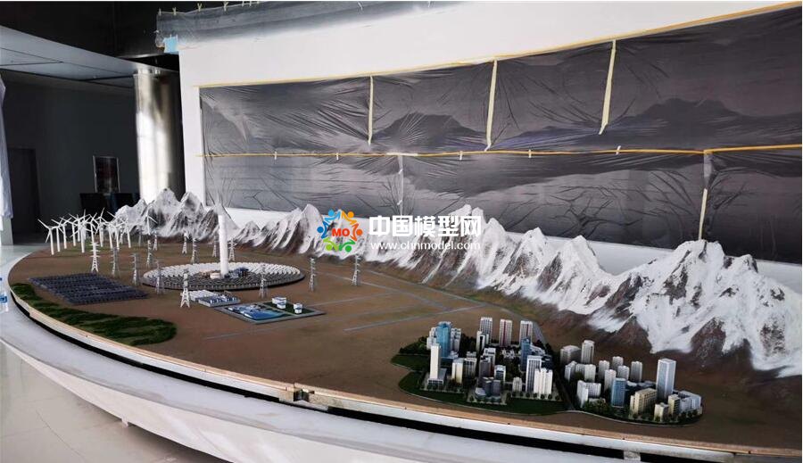 清潔能源沙盤模型，風(fēng)電模型，光伏發(fā)電模型