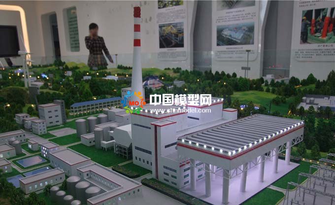 煤電循環(huán)利用沙盤(pán)模型