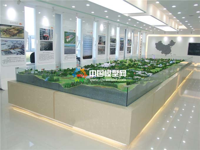 煤電循環(huán)利用沙盤(pán)模型