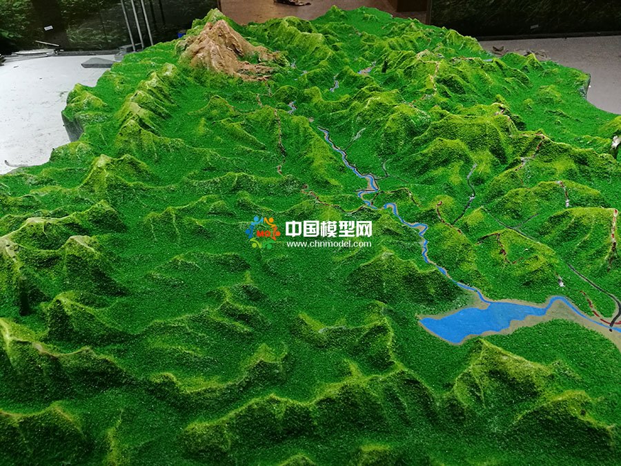地形地貌山體沙盤模型