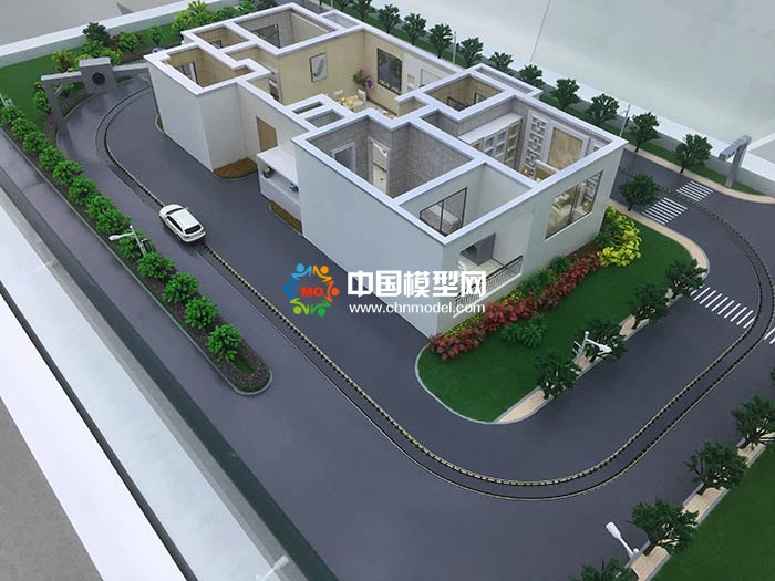 家居防盜措施沙盤模型