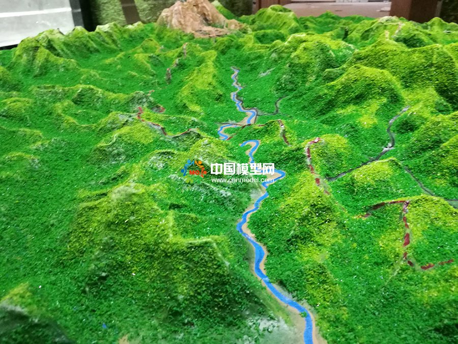 地形地貌山體沙盤模型