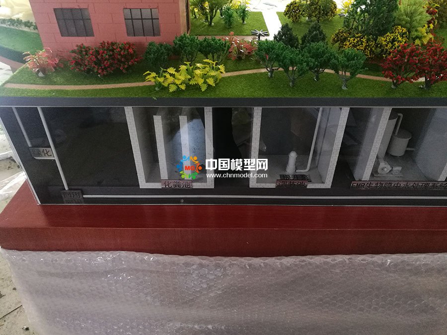 中水處理系統(tǒng)沙盤模型