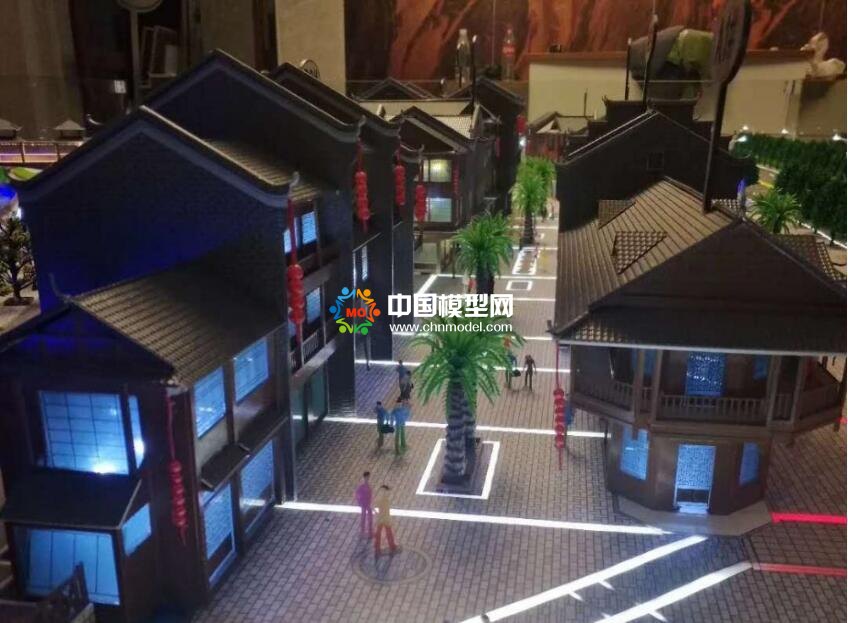 瑤族文化街沙盤(pán)模型