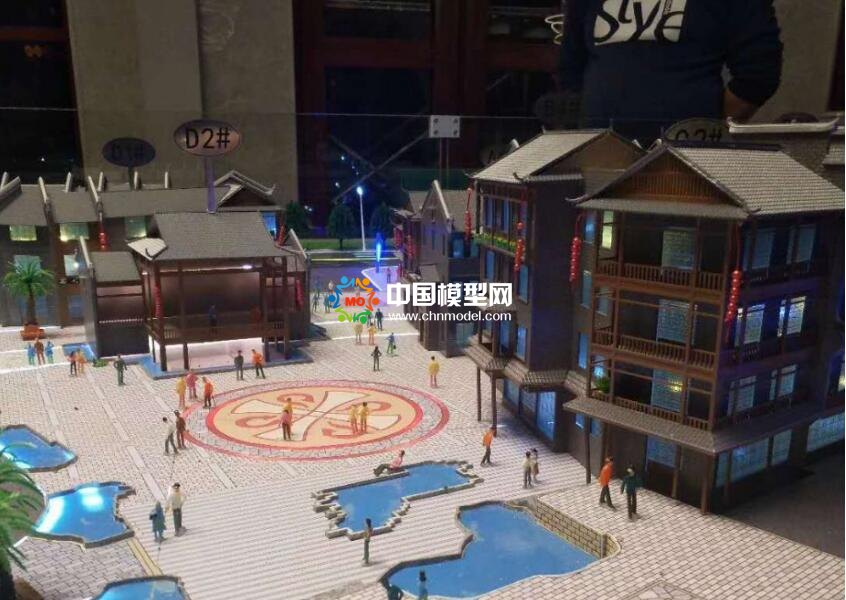 瑤族文化街沙盤(pán)模型