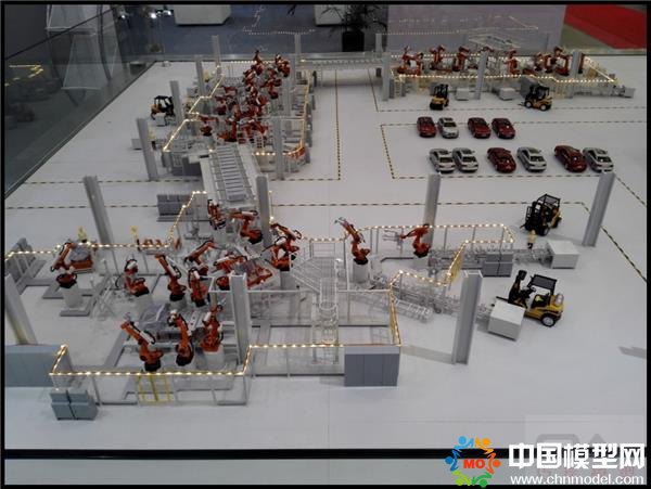 生產線動態(tài)沙盤模型