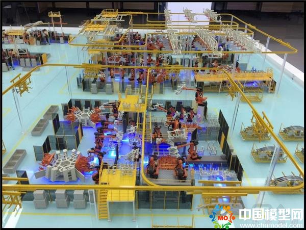 生產線動態(tài)沙盤模型