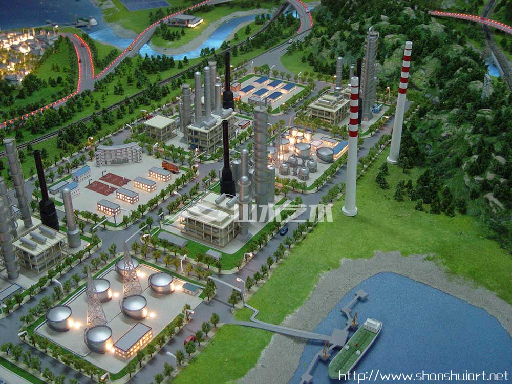 中國(guó)石油化工模型