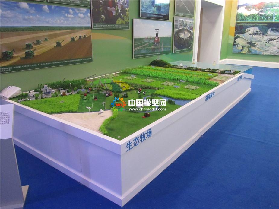 智慧牧場(chǎng)沙盤(pán)模型_智慧農(nóng)業(yè)沙盤(pán)