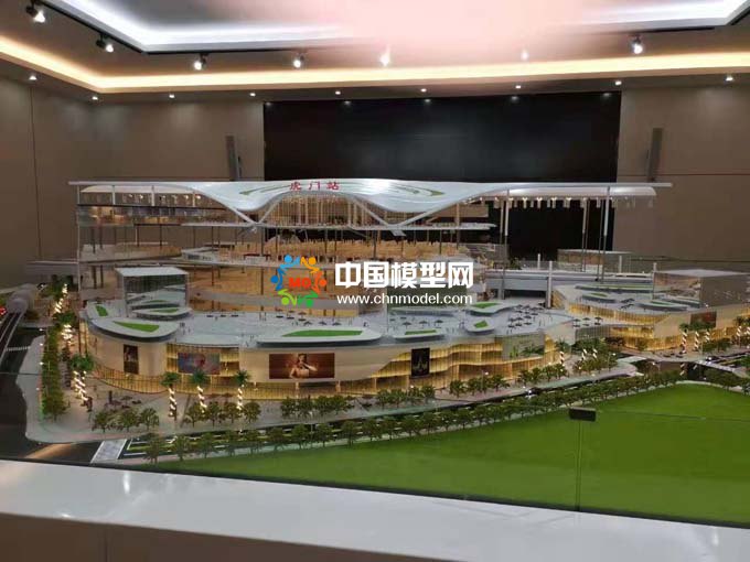 虎門(mén)高鐵站沙盤(pán)模型