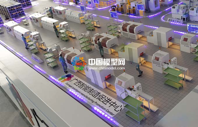 廣西智能制造促進(jìn)中心沙盤模型