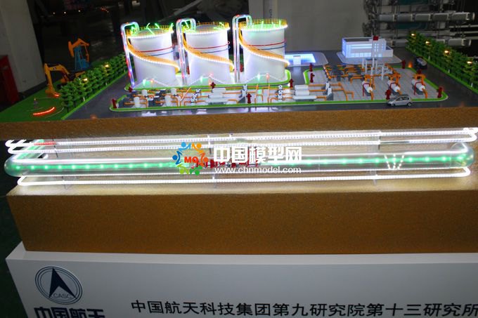 ???????儲(chǔ)油罐和儲(chǔ)氣罐安全檢測(cè)沙盤(pán)模型