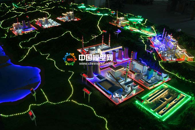 國(guó)家電投能源分布沙盤(pán)模型