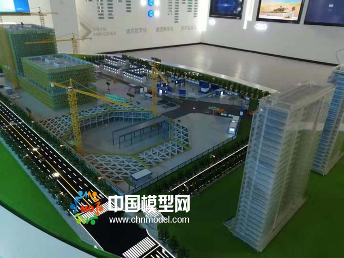 智慧工地沙盤模型