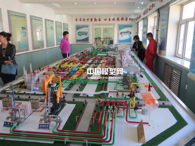 石油工程模型，油氣儲(chǔ)運(yùn)系列教學(xué)實(shí)訓(xùn)展覽模型