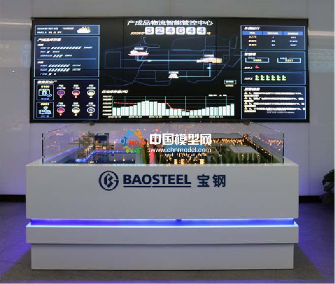 智慧碼頭5G動(dòng)態(tài)展示沙盤(pán)