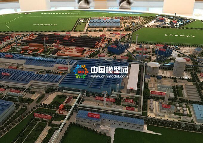 國(guó)內(nèi)部分鋼鐵廠沙盤模型