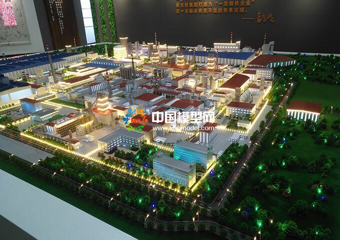 國(guó)內(nèi)部分鋼鐵廠沙盤模型