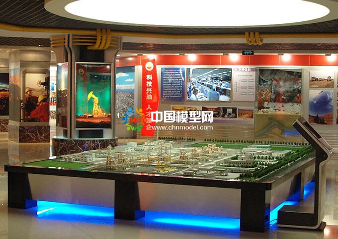 氣田沙盤模型