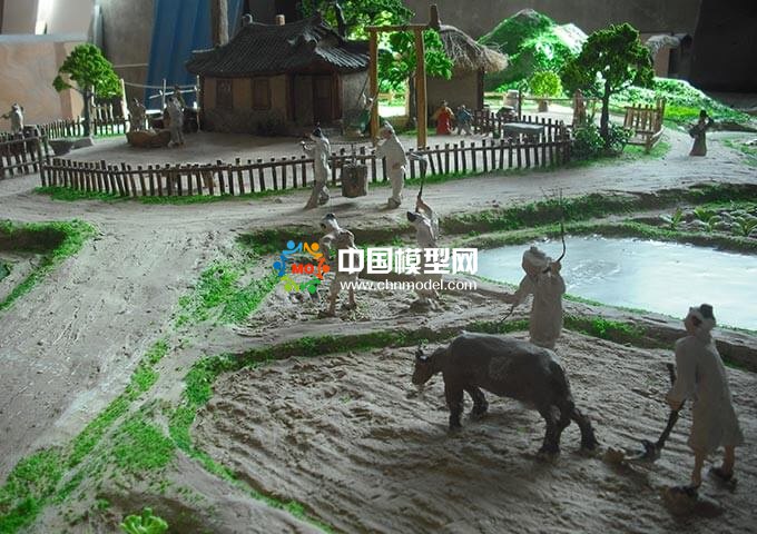 農(nóng)作場(chǎng)景沙盤模型