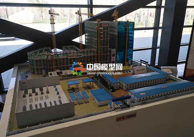 智慧工地沙盤模型，智慧施工沙盤模型
