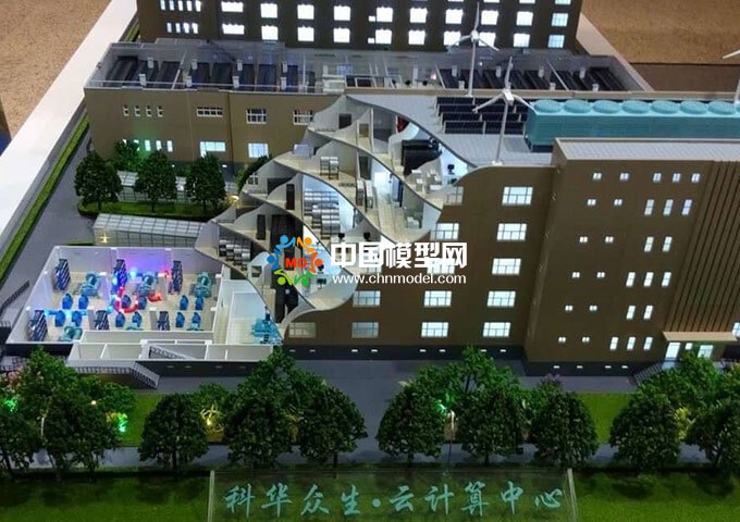 云計(jì)算中心沙盤模型