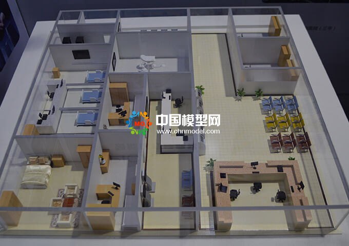 醫(yī)院功能區(qū)導視模型