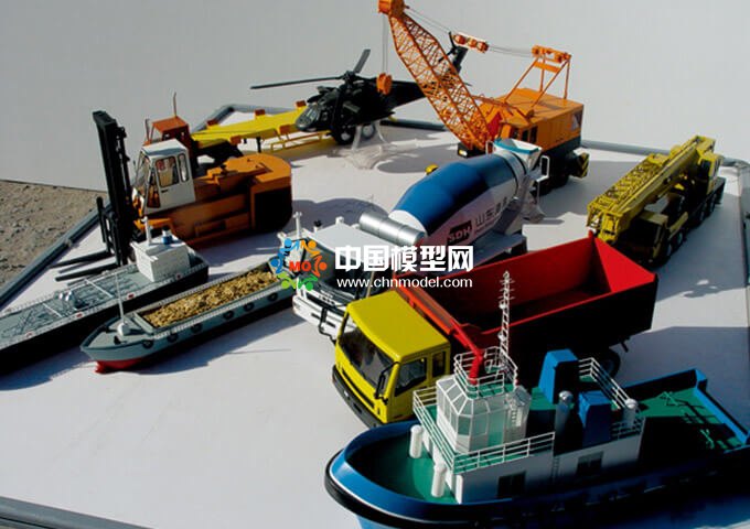 特種工程車輛模型