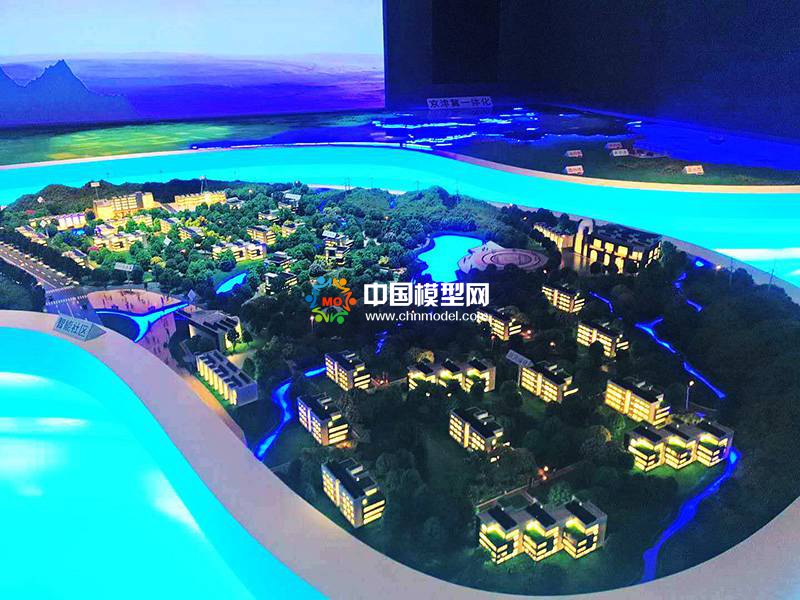 碳中和碳達峰沙盤模型，零碳光伏模型