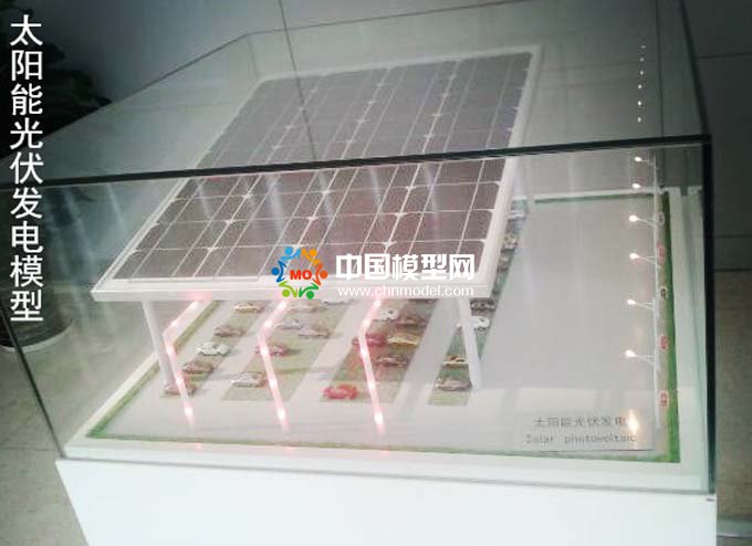 停車庫(kù)屋頂光伏發(fā)電模型