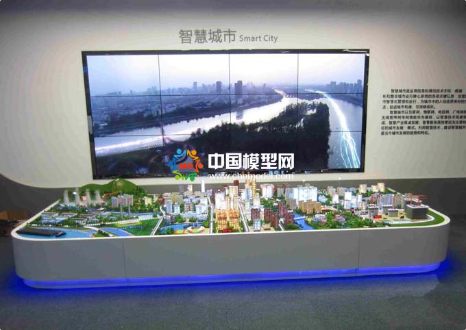 中國移動(dòng)智慧城市沙盤模型