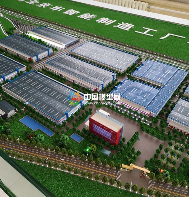 汽車(chē)智能制造工廠沙盤(pán)模型