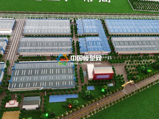 汽車(chē)智能制造工廠沙盤(pán)模型