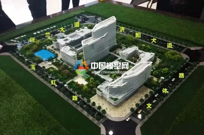 蘭考中心醫(yī)院新院區(qū)沙盤模型