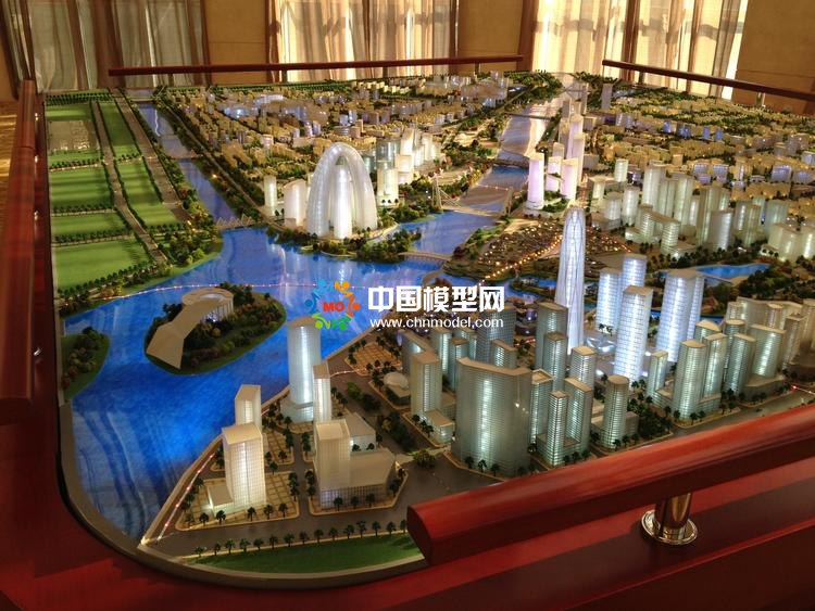商務(wù)區(qū)沙盤模型