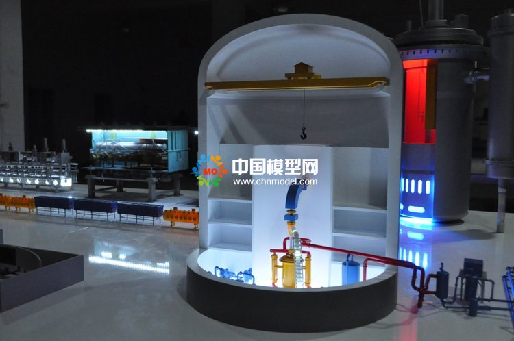 核電物理研究沙盤模型，核電站結(jié)構(gòu)模型