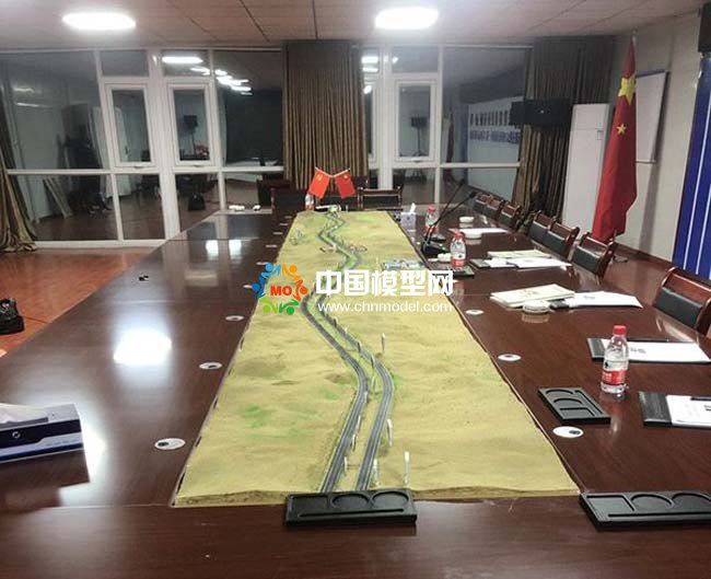 沙漠高速公路沙盤(pán)模型