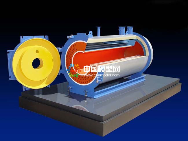 工業(yè)蒸汽鍋爐模型