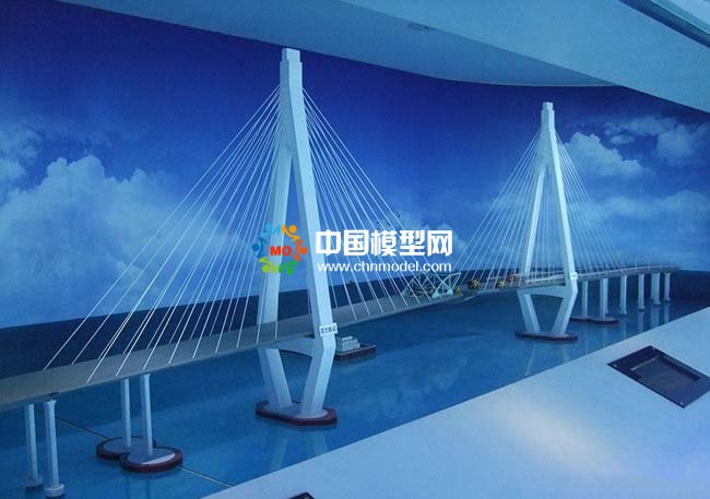 杭州灣跨海大橋沙盤模型