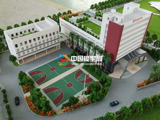 ???????深圳市軍供站沙盤模型