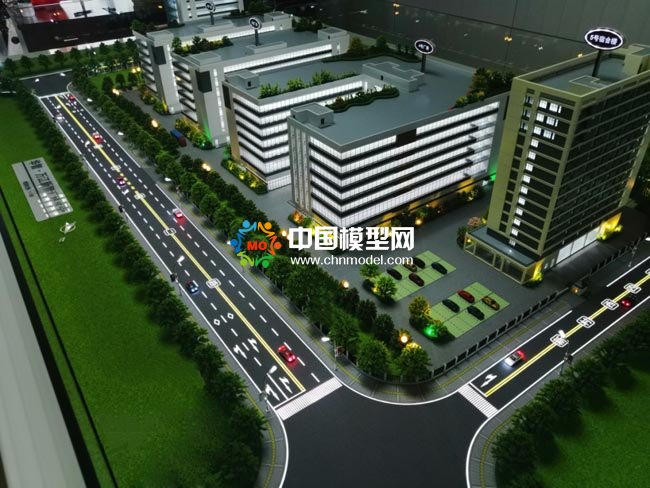 智慧科技園沙盤模型