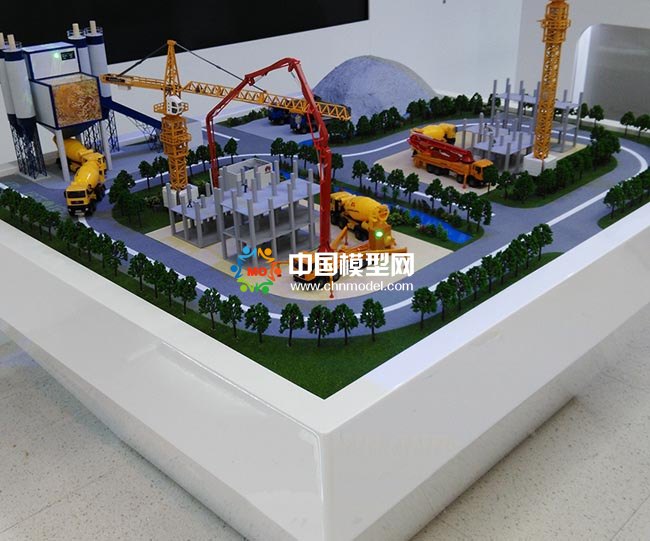 智能施工調度系統(tǒng)沙盤模型