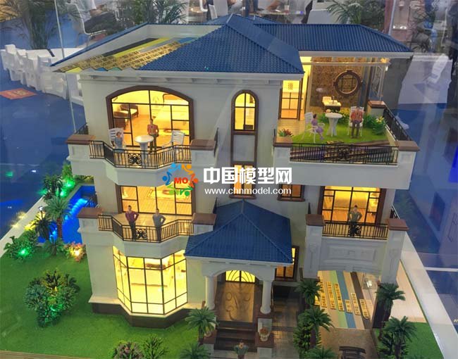 別墅防水沙盤模型