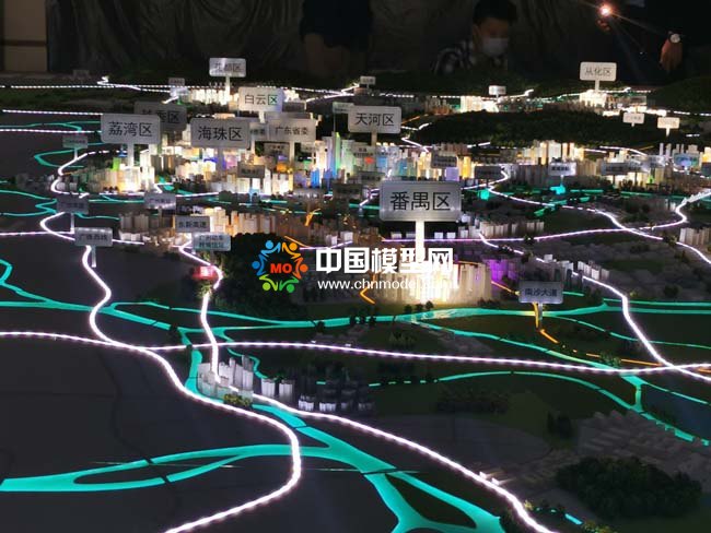 廣州警備區(qū)規(guī)劃沙盤模型