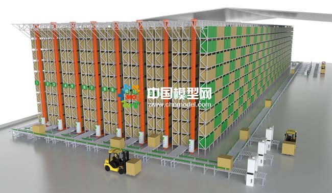智能倉儲系統(tǒng)沙盤模型